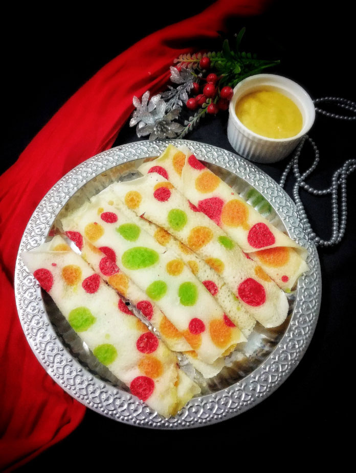ম্যাঙ্গো ফ্লেভার্ড প্রিন্টেড পাটিসাপটা_নাদিয়া আফরিন চৌধুরী_Nadia Afreen Chowdhury_Culinary Artist_Bangladesh_brandbanglaorg_Brand Bangla