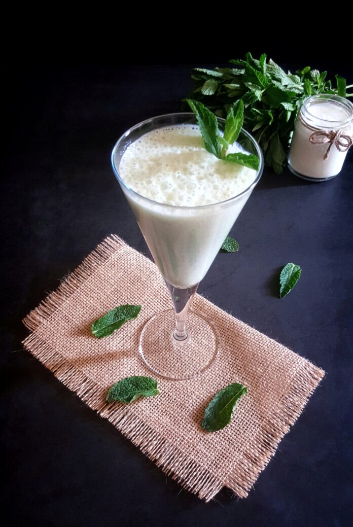 টক দই এবং পুদিনা পাতার সলটেড লাচ্ছি _০১_হেলেনা পারভিন রুমা_Helena Parvin Ruma_Culinary Artist_Bangladesh_United Kingdom_brandbanglaorg_Brand Bangla