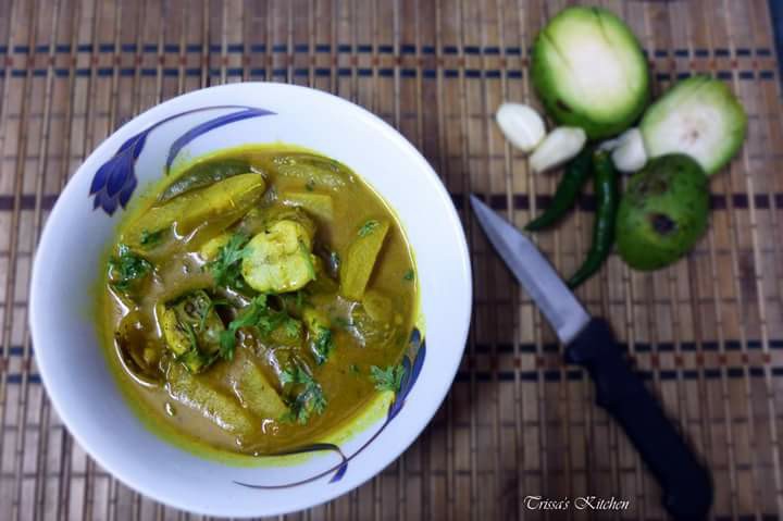 আমড়া ও কচুরমুখীর টক_ফারহানা শারমিন তৃষা_FARHANA SHARMIN TRISSA_বাংলাদেশ_BANGLADESH_বাংলা রেসিপি_BANGLARECIPE_BANGLA RECIPE_BRANDBANGLAORG